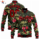  Wholesale Custom Print Baseball Jersey Men Varsity College Letterman Jacket
