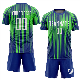  OEM High Quality Design Polyester Spandex Breathable Team Soccer Jersey