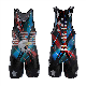  Sublimation Printing Wrestling Wear Men and Women Wrestling Singlets