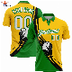  Custom Men′s Sublimation Polo Shirt for Badminton Sports Sublimation Golf Polo Tees