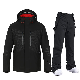 High Quality Winter Men′s Waterproof Snowboard Jacket and Baggy Pants Set