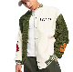  Custom Men Manufacturers Clothing Custom Letterman Baseball Sherpa Fleece Bomber Jacket Varsities Flight Pilot Fur Jacket Men