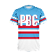  Custom Color Blocking Embroidery Baseball Uniform Style Shirt Wholesale Cheap Blank Baseball Jersey Sportswear Shirt