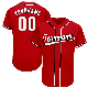  Customize Logo Embroidery Baseball Jersey Style Shirt Wholesale Baseball Jersey