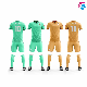  Wholesale Custom Sublimation Printing Short Sleeve and Pants Polyester Quick Dry Shirts Football Uniforms Soccer Jersey