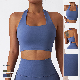 2023 Wholesale High Quality Yoga Wear Sports Bra Custom Logo Fitness Sexy Cross Back Yoga Bra manufacturer