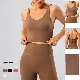 Custom Logo Ladies Gym Clothing Active Apparel Sports Fitness Women Yoga Clothes Wear manufacturer