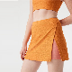  Women High Waist Butt Shaping Leggings Two Pieces Yoga Tennis Skirt