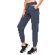  Dl095 Women Fitness Lightweight Pants Naked Feeling Casual Fit Jogging Pants Drawstring with Drop-in Pockets Sweatpants