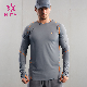  Hucai Custom Tight Sports Heat Painting Long-Sleeve Shirts