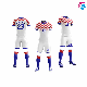  Wholesale Custom Design Soccer Uniform Sublimation Printing Soccer Wear Football Jersey Sets