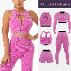  Best Selling Seamless Fitness Sportswear Set Workout Outfits Womens Gym Activewear