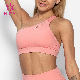  Custom Private Label High Quality One Shoulder Zip Front Design Women Adjustable Waist Band Running Gym Top Bras Fitness Sports Wear