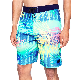  Custom Black Men Swim Trunks Polyester City Beach Clothing Sublimation Board Shorts for Surf