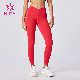  Hucai Custom Women V Type Band Design Leggings