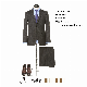  OEM Peak Lapel Wool Slim Fit Men′ S Business Suit