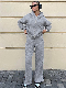  Pullover Solid Color Jogging Suits Fashion Matching Women Sets Two Piece Tracksuit