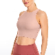  2022 Breathable Sportswear for Women Custom Logo High Neck Yoga Fitness Sports Bra
