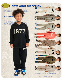  Children′s Clothing Hoodie Set Casual Outdoor Sportswear Child for Boys Aged 3-10 Spring and Autumn Fashion Grey