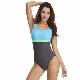  Girls′ Swimsuit One Piece Infinity Splice Thick Strap Baby Swimming Wear