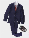  Real Picture High Quality Slim for Man Single Breasted Flowers Printed Casual Men Suit 3 Pieces