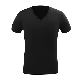  Customize Logo High Quality 100%Cotton V Neck Men T-Shirt