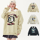  Custom Woman Man Cotton Sport Long Sleeve Fashion Zip up Round Neck Pullover Hoody
