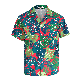 Mens Floral Hawaiian Shirts Beach Party Holiday Button Down Shirts