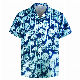  Fashion Men′ S Hawaiian Shirt Loose Print Short Sleeve Shirt for Men