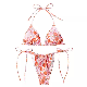  Beach Fashion Print Floral Bikini for Women