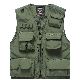 Reflective Hi-Vis Muliti Pockets Outdoor Cotton Fishing Safety Vest