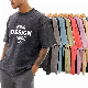 Wholesale Customize Logo Top Quality 100% Cotton Acid Washed T Shirt Oversized Fashion Streetwear Men Unisex T Shirts Heavy Vintage Tee Tshirt