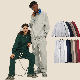  Wholesale Winter New Fashion Men Unisex Pullover Hoodies Sweatpants 2 Pieces Tracksuits Custom Logo Hoodie Sets Printing Plain Track Suit Sweat Suits