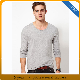  Custom 100% Cotton Men′s Plain Long Sleeve T Shirt