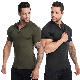  Men Short Sleeves Active Athletic Gym Fitness Running Clothing Sportswear T-Shirt