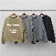  No String Custom 100% Cotton Blank Heavy Weight Vendors Hoodie Drop Shoulder Oversized 350 GSM Fleece Vintage Unisex Hoodie