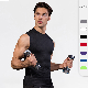 Men′s Compression Sleeveless Shirt Quick Dry Workout Tank Top Fitness Gym Muscle Tee Bodybuilding Running Basketball Sports Vest manufacturer