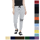  New Style Custom Simple Casual Comfortable Striped Panel Ladies Sweatpants Elastic Jogger Pants Women