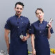  High Quality Custom Embroidered Printed Double Breasted Chef′s Uniform with Pockets