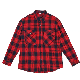  Wholesale Flannel Shirts Plaid Clothing Full Sleeve Used Check Shirts for Men Ladies
