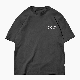  Wholesale Custom Create Your Own Brand Men T Shirt Printed Graphic Black Color Tees Shirts with Custom Logo