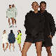  360g Fleece Custom Wholesale Plain Blank 3D Puff Print Pullover Hoodie Oversized Sweatshirt Hoody Suits Men Embroidery Jogging Hoodie Set