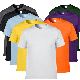  Wholesale 100% Cotton High Quality Printing Your Brand Logo Men′s T Shirt Solid Color Casual Men Short Sleeve Custom T Shirt
