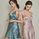  Women Homewear Silk Satin Sleepwear Night Wear Slip Dress Pajama