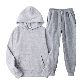 Bulk Wholesale Men Two Pieces Hoodie Sweat Suits Custom Design Sweatsuit