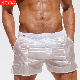 Stocked Sports White Custom Blank Summer Men′s Hawaiian Boardshorts