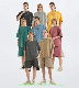 Custom Streetwear Unisex Stonewashed T-Shirt Shorts Wholesale Men Short Sets manufacturer