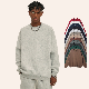  Wholesale Fall Winter New Custom Men Crewneck Sweatshirts Hoodies Printing Logo Oversized Cotton Fleece Plain Hoodies Sweatshirt