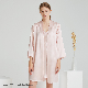  Amazon Pure Silk Satin Women Two Pieces Robe&Dress Pajama