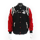  Wool Men′s 50% Polyster 50%Cotton Baseball Jacket Streetwear Clothing